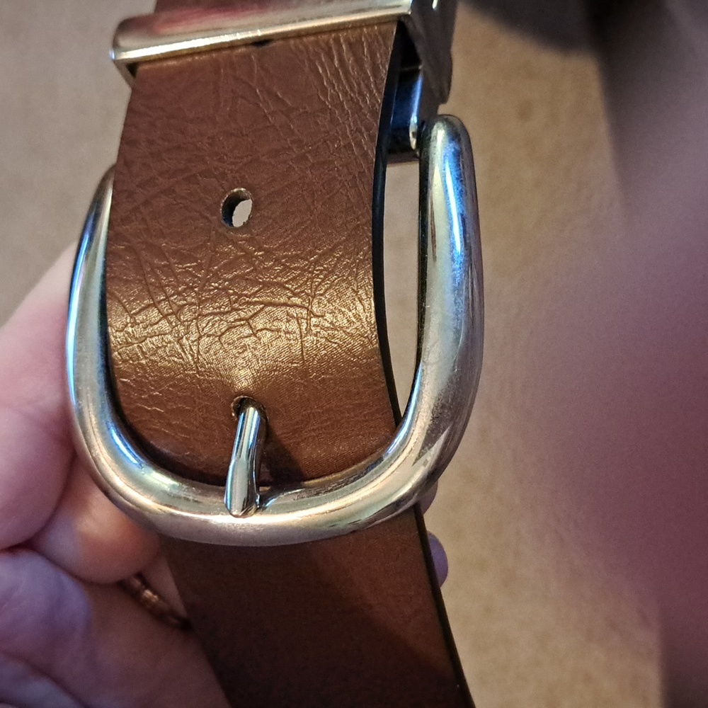Plus size reversible belt.